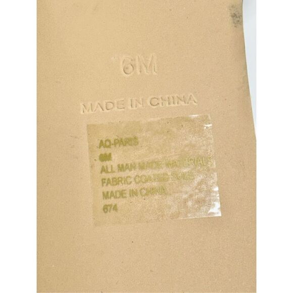 AQUA Sandals Womens Size 6 Embellished Open Toe Summer Slides NEW - Picture 8 of 12